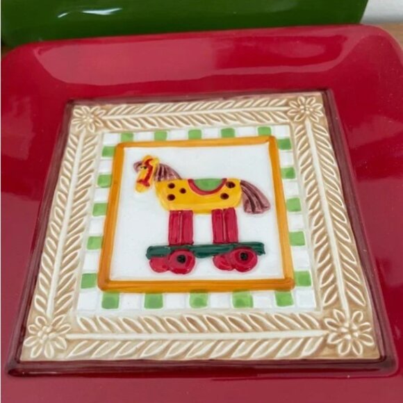 Fitz & Floyd Set of 4 Snack Plates - Picture 2 of 9